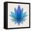 Blue Lotus-null-Framed Stretched Canvas