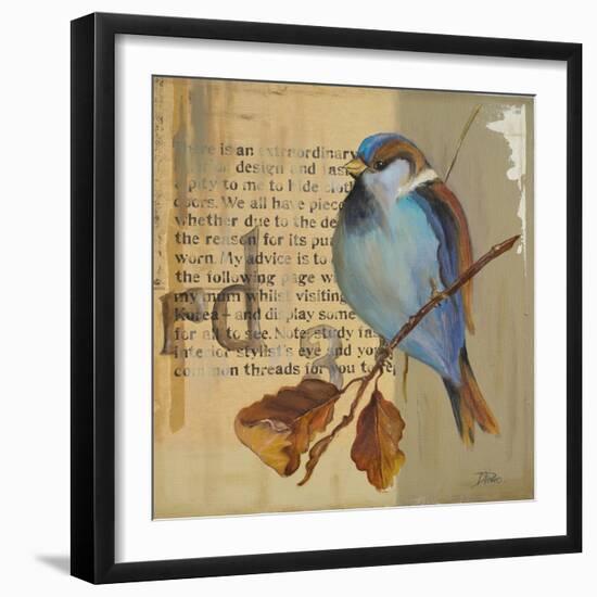 Blue Love Birds I-Patricia Pinto-Framed Art Print