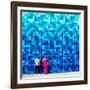 Blue Lovers-Matt Crump-Framed Photographic Print