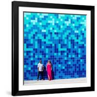 Blue Lovers-Matt Crump-Framed Photographic Print