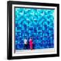 Blue Lovers-Matt Crump-Framed Photographic Print