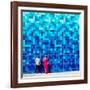 Blue Lovers-Matt Crump-Framed Photographic Print