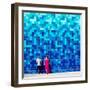 Blue Lovers-Matt Crump-Framed Photographic Print