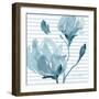 Blue Magnolias I-Lanie Loreth-Framed Premium Giclee Print
