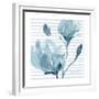 Blue Magnolias I-Lanie Loreth-Framed Premium Giclee Print