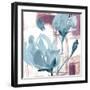 Blue Magnolias I-Lanie Loreth-Framed Art Print