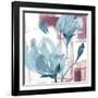 Blue Magnolias I-Lanie Loreth-Framed Art Print