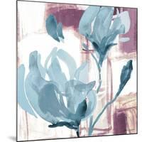 Blue Magnolias I-Lanie Loreth-Mounted Art Print