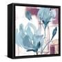 Blue Magnolias I-Lanie Loreth-Framed Stretched Canvas