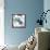 Blue Magnolias II-Lanie Loreth-Framed Stretched Canvas displayed on a wall