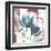Blue Magnolias II-Lanie Loreth-Framed Art Print