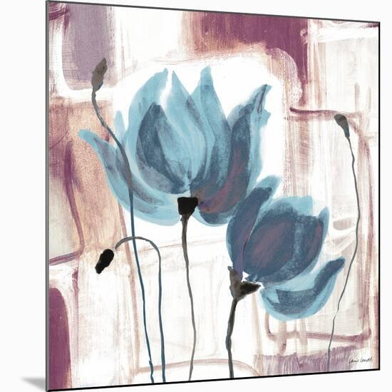 Blue Magnolias II-Lanie Loreth-Mounted Art Print