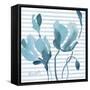 Blue Magnolias II-Lanie Loreth-Framed Stretched Canvas