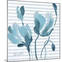 Blue Magnolias II-Lanie Loreth-Mounted Art Print