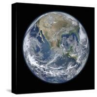 Blue Marble - Earth-Contemporary Photography-Stretched Canvas