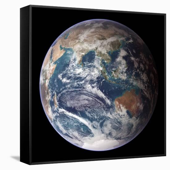 Blue Marble Image of Earth (2005)-null-Framed Stretched Canvas