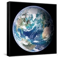 Blue Marble Image of Earth (2005)-null-Framed Stretched Canvas