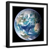 Blue Marble Image of Earth (2005)-null-Framed Premium Photographic Print