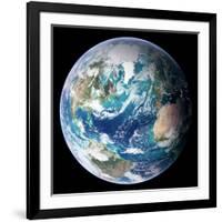 Blue Marble Image of Earth (2005)-null-Framed Photographic Print