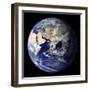 Blue Marble Image of Earth (2010)-null-Framed Premium Photographic Print