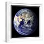 Blue Marble Image of Earth (2010)-null-Framed Premium Photographic Print