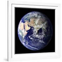 Blue Marble Image of Earth (2010)-null-Framed Photographic Print