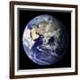 Blue Marble Image of Earth (2010)-null-Framed Photographic Print