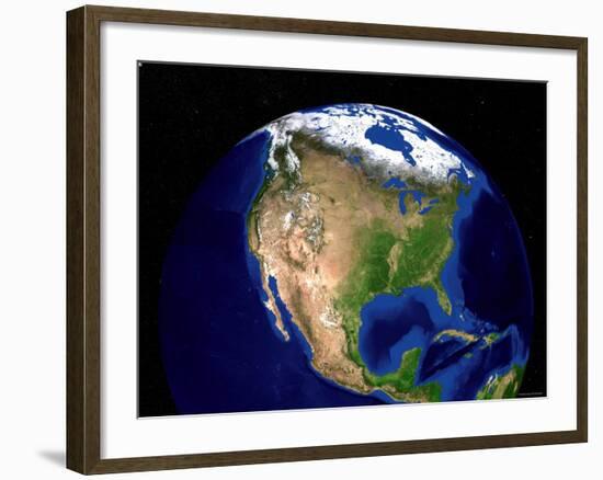 Blue Marble Next Generation Seasonal Landcover-Stocktrek Images-Framed Photographic Print