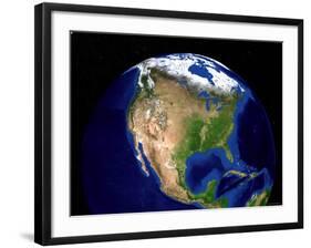 Blue Marble Next Generation Seasonal Landcover-Stocktrek Images-Framed Photographic Print