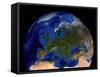 Blue Marble Next Generation Seasonal Landcover-Stocktrek Images-Framed Stretched Canvas