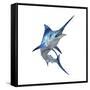 Blue Marli-null-Framed Stretched Canvas