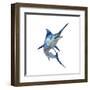 Blue Marli-null-Framed Art Print