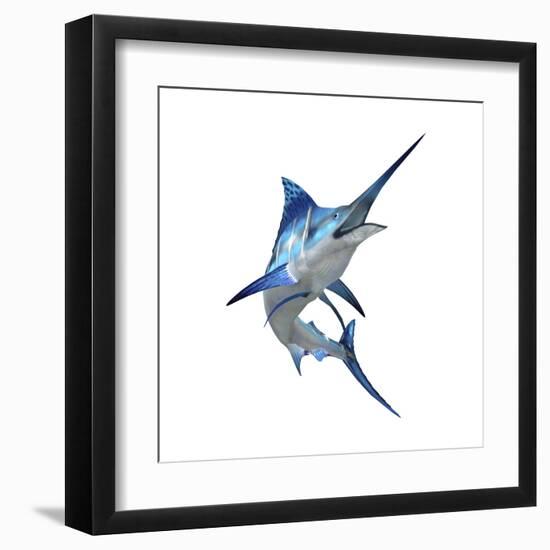 Blue Marli-null-Framed Art Print