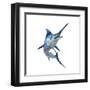 Blue Marli-null-Framed Art Print