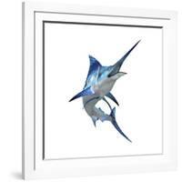 Blue Marli-null-Framed Art Print