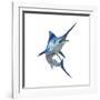 Blue Marli-null-Framed Art Print