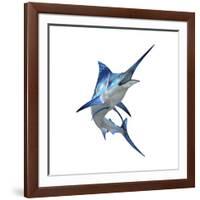 Blue Marli-null-Framed Art Print