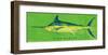 Blue Marlin-John Golden-Framed Art Print