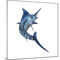 Blue Marlin-null-Mounted Art Print