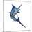 Blue Marlin-null-Mounted Art Print