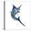 Blue Marlin-null-Stretched Canvas