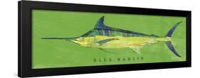 Blue Marlin-John W Golden-Framed Giclee Print