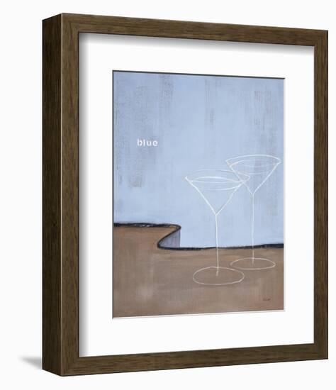 Blue Martini-Mark Pulliam-Framed Giclee Print