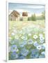 Blue Meadow-Megan Meagher-Framed Art Print