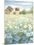 Blue Meadow-Megan Meagher-Mounted Art Print