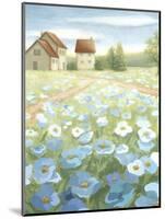 Blue Meadow-Megan Meagher-Mounted Art Print