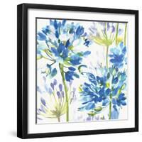 Blue Medley III-Hugo Wild-Framed Art Print