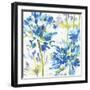 Blue Medley III-Hugo Wild-Framed Art Print