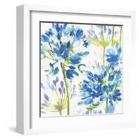 Blue Medley III-Hugo Wild-Framed Art Print