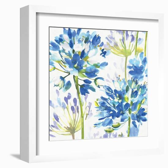 Blue Medley III-Hugo Wild-Framed Art Print